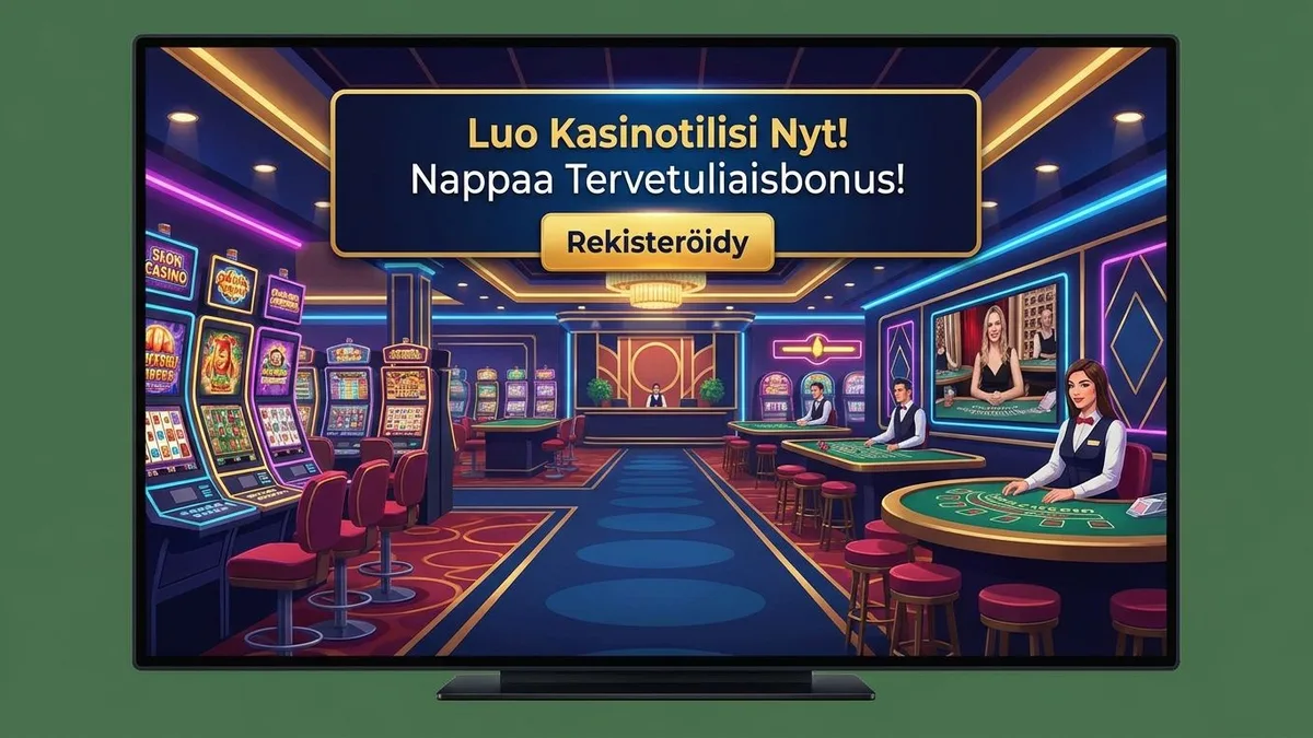 Rekisteröidy bonuksella